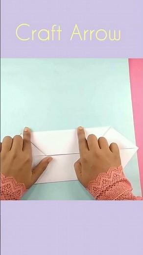 Pull Tab Origami Envelope Card | DIY Surprise Message Card #shorts