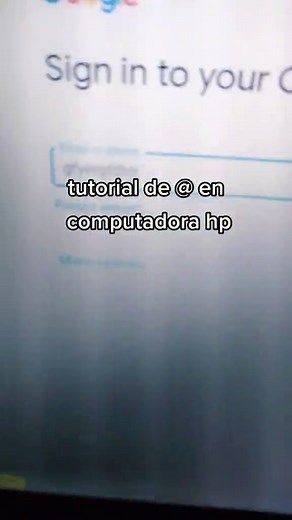 Cómo poner el arroba (@) en una computadora HP