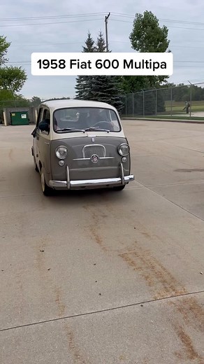 1958 Fiat 600 Multipla #fyp #stahlsauto #stahlsautomotivecollection #carcollection #carmuseum #michiganmuseums #fiat #fiat600 #multipla #fiat600multipla #1958