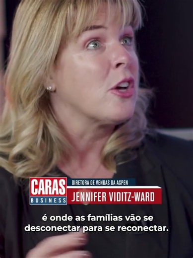 BUSINESS | Neste episódio, Jennifer Viditz-Ward (@jennyaspen22), diretora de vendas da Aspen, falou sobre a experiência que a empresa oferece às famílias com a proposta de se desconectar para se reconectar. O destino reúne atividades, restaurantes e opções de compras para aproveitar momentos em família. Confira o episódio completo em nosso canal no YouTube! Assista à CARAS TV pelo site, na Vivo (canal 634), na Samsung TV Plus (canal 2301), na LG Channels (canal 198), na SóPlay ou no canal da CAR