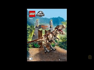 LEGO Jurassic Park 75936 - Complete T. rex Rampage Instructions! (Booklet 02 of 02)