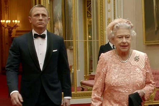 Paddington Bear made a surprise cameo alongside Queen Elizabeth in a special Jubilee skit