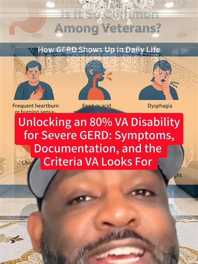 Securing 80% VA Disability for Severe GERD: A Guide