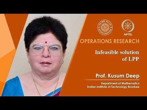 Infeasible solution of LPP