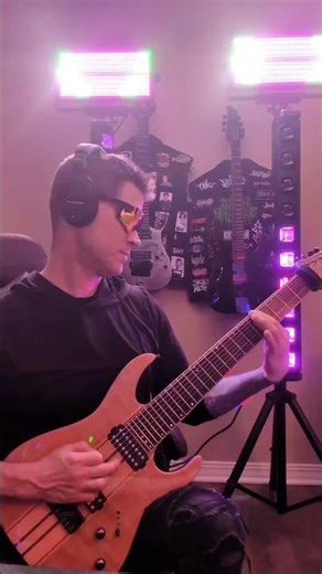 Jamming at home with a full light show