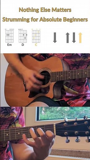 Nothing Else Matters Beginner Strumming