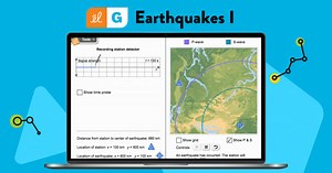 April 26th is Richter Scale day which honors Charles Richter's creation of a scale which measures earthquake magnitudes. In celebration, explore our Earthquakes I #ELGizmo to simulate the use of an earthquake recording station! https://bit.ly/3U9qgsK | ExploreLearning Gizmos | Facebook