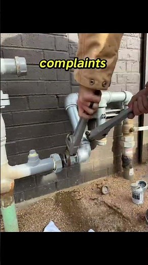 Connecting the Main 2” line to the Commercial Gas Meter! #plumbing #gas #gasfitter #naturalgas