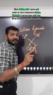 Writing chemical equations from statements made easy . #shorts #class10science #chemistry