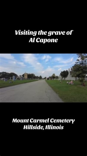 Freyzel Productions | Visiting the grave of Al Capone at Mount Carmel Cemetery in Hillside, Illinois #famousgraves #history #cemetery | Instagram