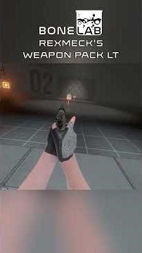 Bonelab Weapon Mod Showcase #shorts - P320 (Rexmeck's Weapon Pack LT)