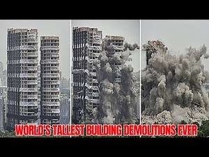 World's Tallest Building Demolitions EVER (You Won't Believe #3!)