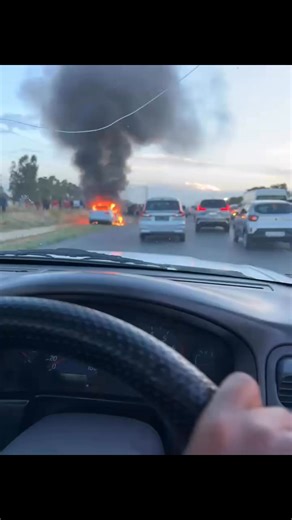 #CITRobbery Tembisa, Ekurhuleni. Cash van bombed. #thenewsdesk #NewsUpdate #gauteng #CrimeNews #police | The News Desk SA