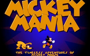 世嘉MegaCD（MDCD）老游戏： 疯狂米老鼠Mickey Mania（cd音轨）