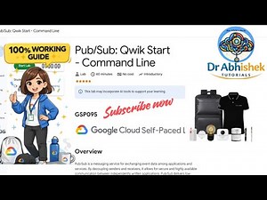 Pub/Sub: Qwik Start - Command Line | January 2026 | #GSP095 #qwiklabsarcade2026
