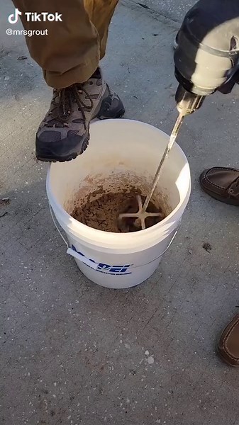 Training Day with Mapei!#mrsgrout