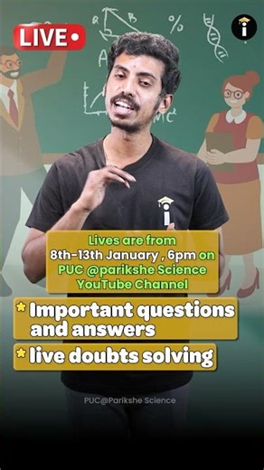 Get Ready for 1st PUC Sure Shot Lives – No Worries, Exam Prep Made Easy!