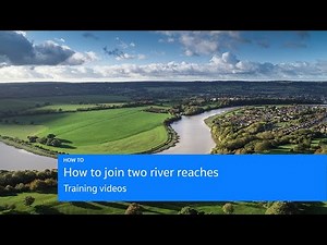 How to join two river reaches