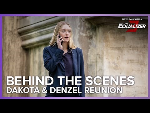 Dakota and Denzel Reunion | The Equalizer 3 Behind The Scenes