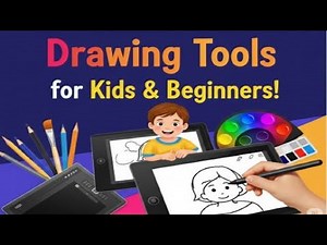 🎨 Best Free Online Drawing Tools for Kids & Beginners! 🖌️ #creativedrawing