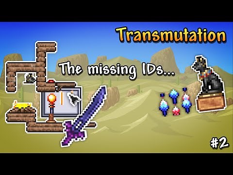 How to Transmute the rest of the items in Terraria