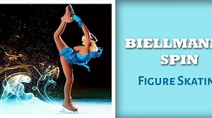 Biellmann Spin Figure Skating