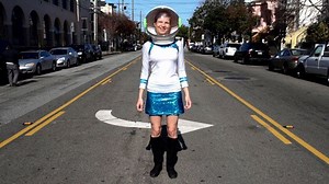 LED Space Helmet a Hit