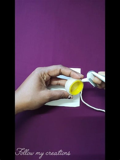 Make A Very Beautiful Hat For Doll With Bottle Cap And Rope| DIY Hat Art And Craft |DIY Craft