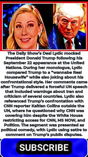 The Daily Show Mocks Trump as a “Wannabe Real Housewife”