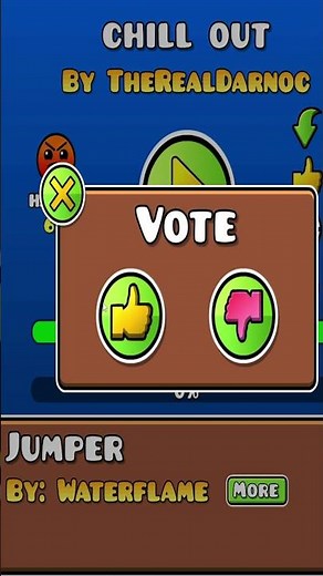 What is Geometry Dash's First Rated Level? #geometrydash #shorts #robtop