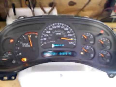 Bench Testing an 05 GM Instrument Cluster