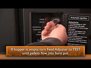 Harman® Accentra 52i Pellet Insert Operation Video