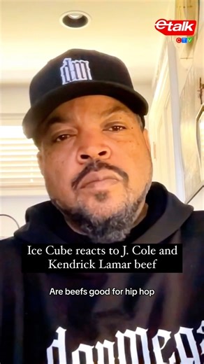 Ice Cube says that rap beef is just “part of the game.” The legendary rapper says he doesn’t like to see rappers like Kendrick Lamar and J. Cole beef. #JCole #KendrickLamar #IceCube #NWA #beef #rappers #hiphop #Drake | etalk