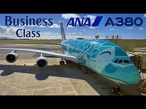 BUSINESS - ANA Airbus A380 ! 🇺🇸 Honolulu - Tokyo 🇯🇵 Upper Deck [FULL FLIGHT REPORT]