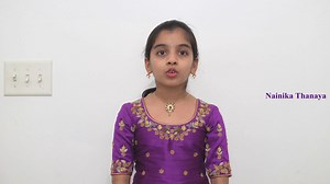 Thank you all for voting! 🙏🏻 Nainika won the first prize in dance category. Thanaya was given Beginners Excellence award for both dance and singing. | Nainika Thanaya