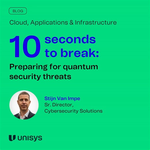 Quantum computing could break today's encryption in just 10 seconds....