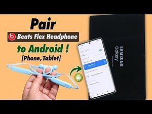 How to Pair Beats Flex with Android Phone! [Connect Tablet]