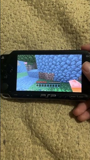minecraft on the psp, updated version