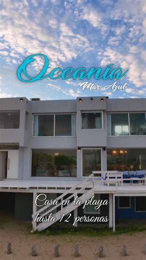 Oceania Mar Azul | 30% OFF para fines de febrero y todo marzo! Oceanía es una casa que puede alojar hasta 12 personas cómodamente. Se encuentra sobre la... | Instagram