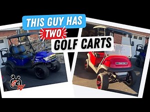 TWO Upgraded Club Car Precedent Golf Carts - GolfCartingTV