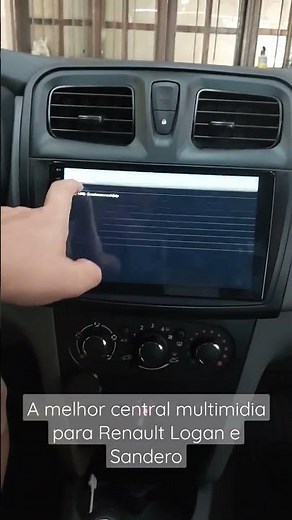 A melhor central multimidia para Renault Logan e Sandero
