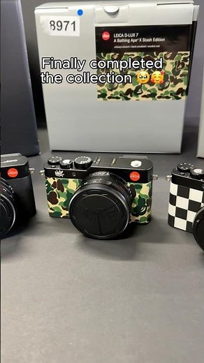 Finally completed! Leica D-Lux 7 Limited Edition Set Vans Bape 007 Edition