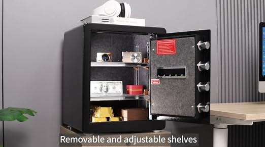 Alarm System and Adjustable Shelf