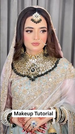 Bridal makeup tutorial | step by step bridal makeup #makeup #makeupshorts #bridalmakeup