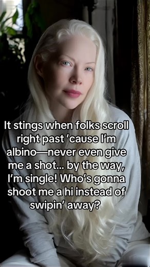 #albino #single #alonetiktok #divorcewomen #over40 ^_^ | albino