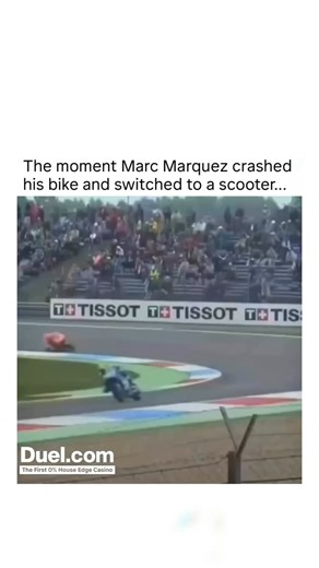 People Secretly Films on Instagram: "During the 2016 MotoGP German Grand Prix at Sachsenring, Marc Márquez had one of the wildest moments in racing history. After crashing his bike in a wet qualifying session, marshals were too far to help — so Márquez made a split-second decision that shocked everyone. He scanned the area… spotted a scooter with the key still in it… and without hesitation, jumped on it and sped back to the pits himself. No team. No assistance. Just pure instinct and determinati