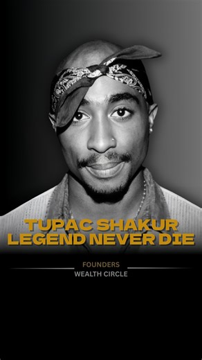 Founders' Success Stories on Instagram: "Tupac Shakur was shot five times, jailed, released, and still never stopped speaking the truth through his art. A life built from pain, pressure, and purpose shaped one of the most powerful voices the world has ever known. Born into chaos, Tupac turned suffering into poetry and struggle into strength. He transformed lyrics into truth bombs that challenged injustice, exposed systems, and gave courage to the unheard. From prison cells to world stages, he wr