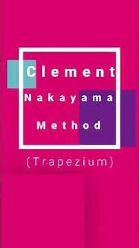 Clements Nakayama Method and stretcher method