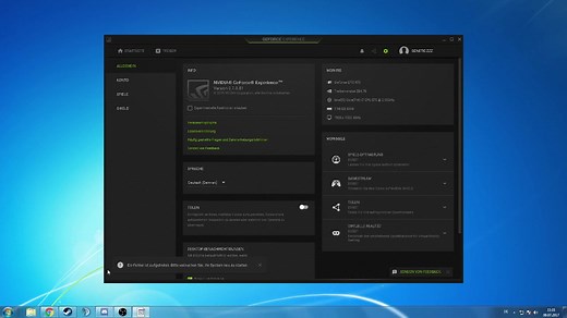 如何修复GeForce Experience无法开启分享的问题 (版本3.7.0.81)