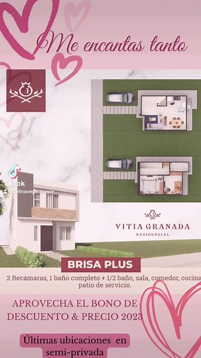 Últimas ubicaciones de casas en Modelo Brisa Plus